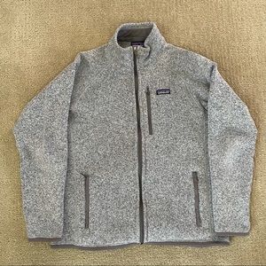 Patagonia Fleece Better Sweater - Mens Large, Gray